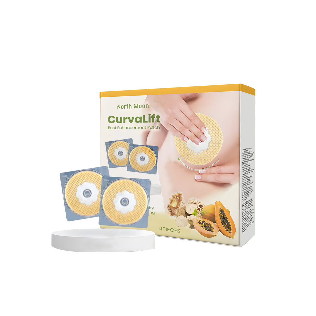 Women's Chest Patch, Women's Chest Patch Nourishing Care Chest Lightweight Breathable Invisible Patch - V.I.P Digital Presence