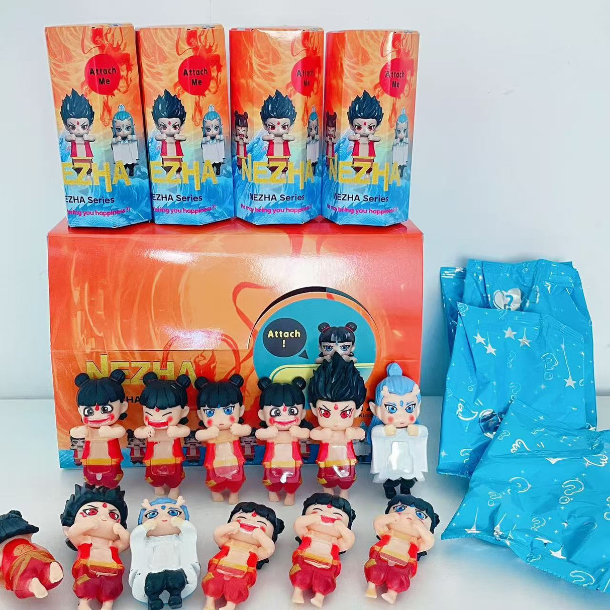 Party Angel Cheek Blind Box Car Ornament Mobile phone Decoration Handmade Anime Doll Finished End Box - V.I.P Digital Presence