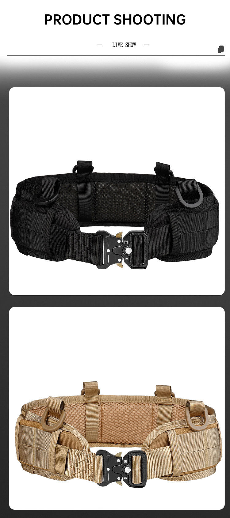 Functional Fitness Weight Lifting Athletes Outdoor Training Tactical Belt - V.I.P Digital Presence