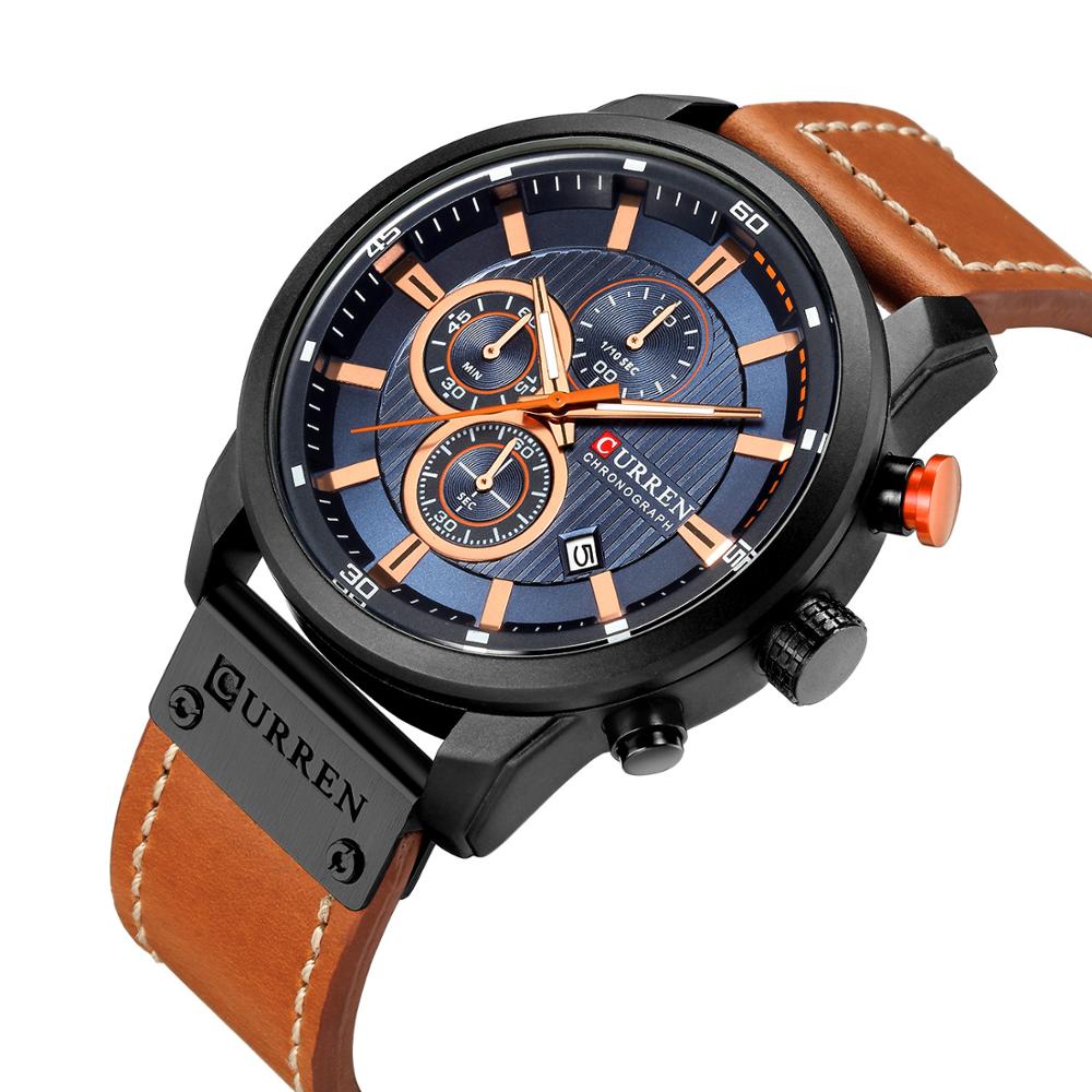 Watch Top Brand Man Watches with Chronograph Sports Waterproof Clock Man Watches Military Luxury Men's Watch Analog Quartz - V.I.P Digital Presence