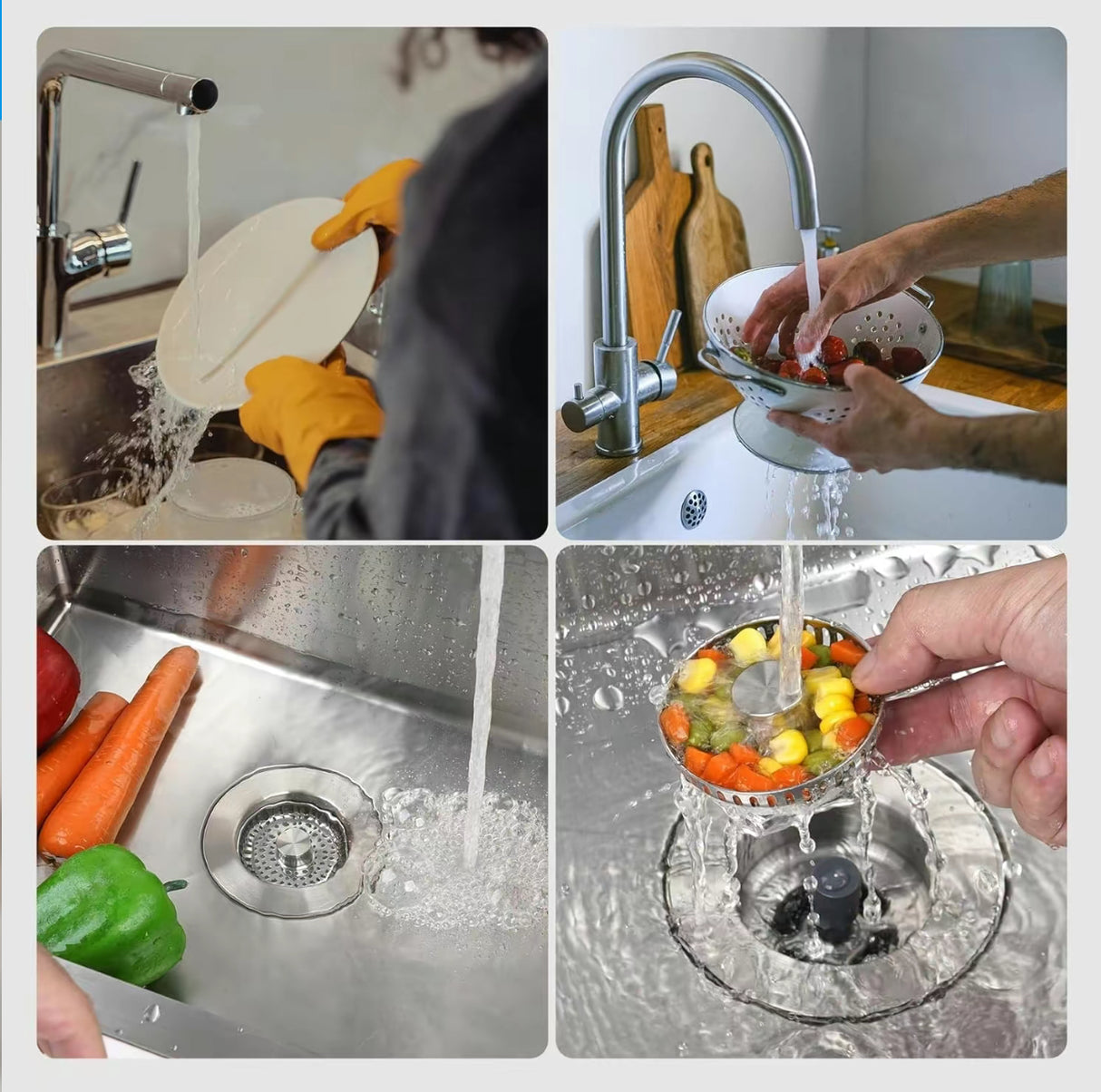 DrainGuard Pro 3-in-1 Stopper