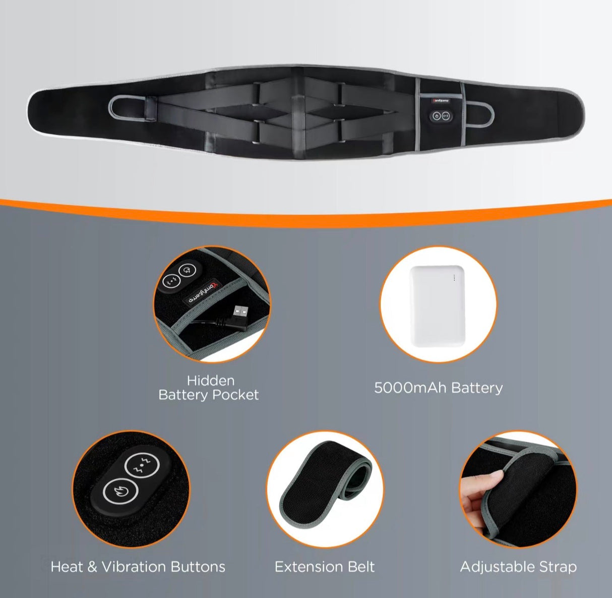 HeatFlex Back Massager