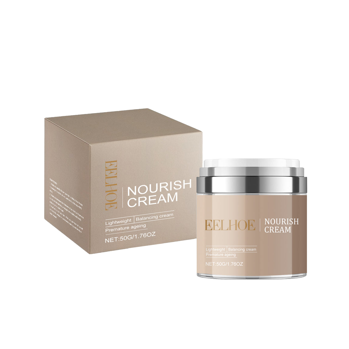 Facial Nourishing Cream Moisturizes And Hydrates Skin For A Long Time