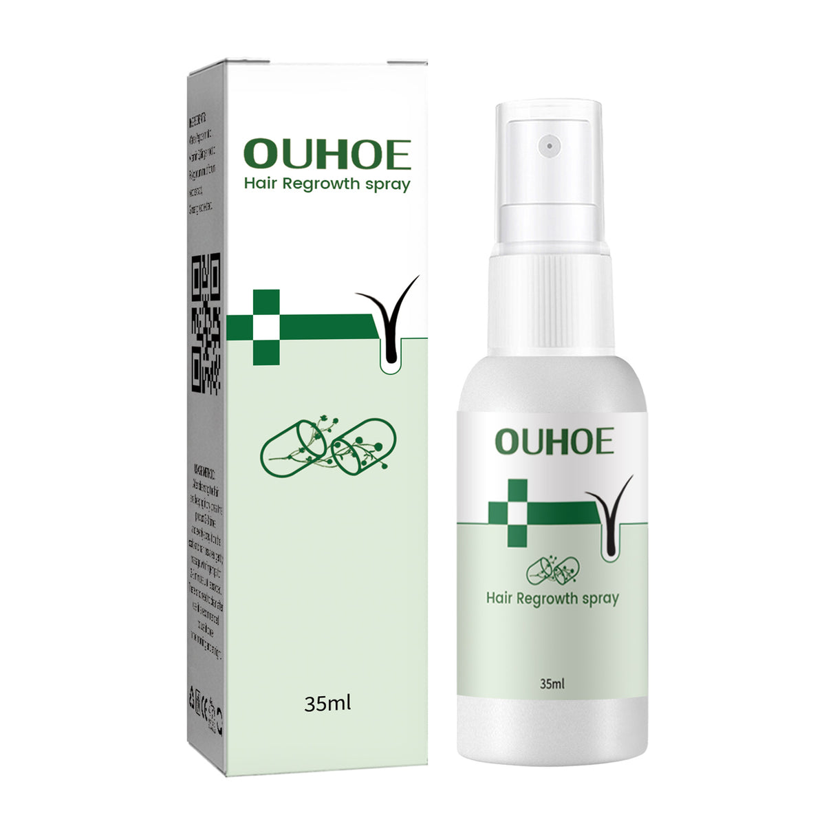 Hair Growth Spray, Thickening Preventing Loss And Repairing Hair Follicle Damage Dry And Frizzy Hair Spray - V.I.P Digital Presence