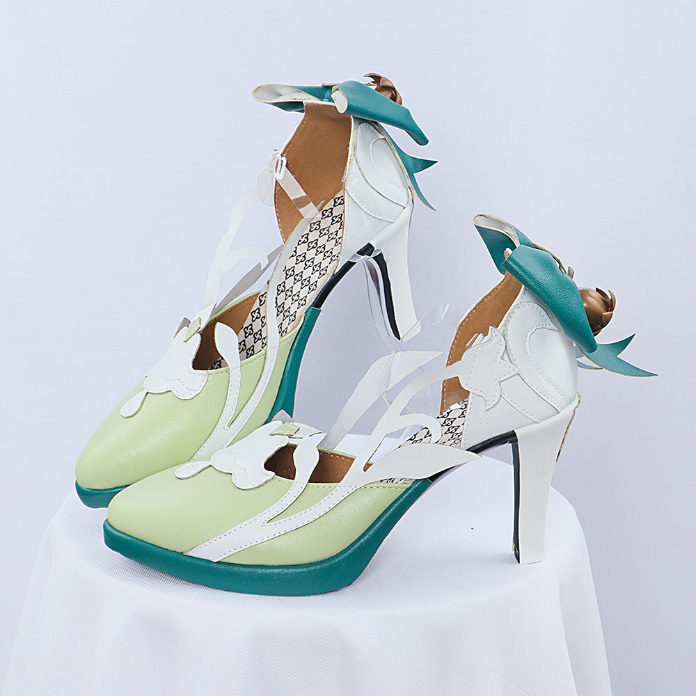 Genshin Impact cos costume perfumer Amelia cosplay costume matching shoes - V.I.P Digital Presence