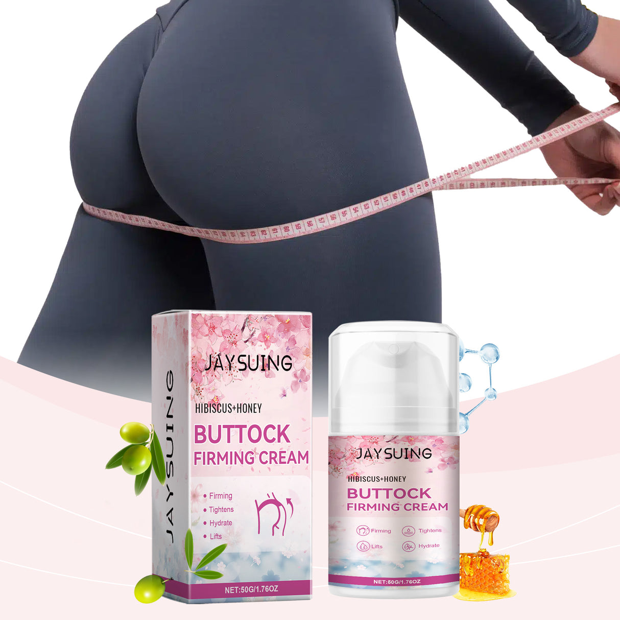 Butt Firming And Lifting Cream Highlights Curves, Lines, And Volumizing Butt Care Cream