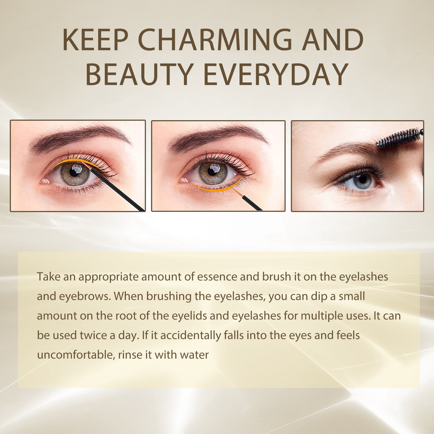 Mascara Gentle, Flawless, Long And Curling Eyelash Moisturizes Dark And Thick Brows - V.I.P Digital Presence