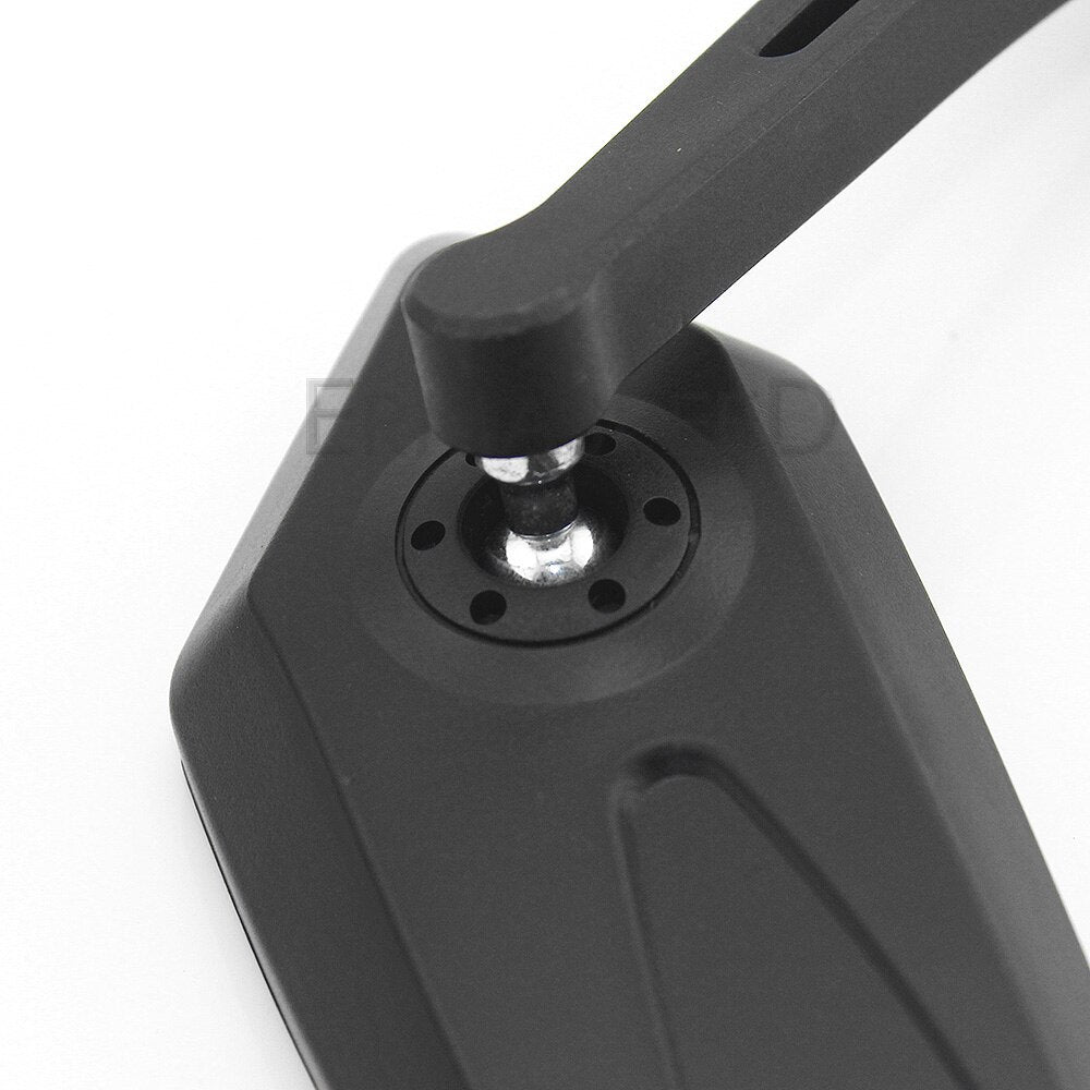 Universial 8mm 10mm Motorcycle Mirrors Motorbike Rearview Black Side Mirrors for Honda Suzuki Yamaha Kawasaki Scooter KTM Ducati - V.I.P Digital Presence