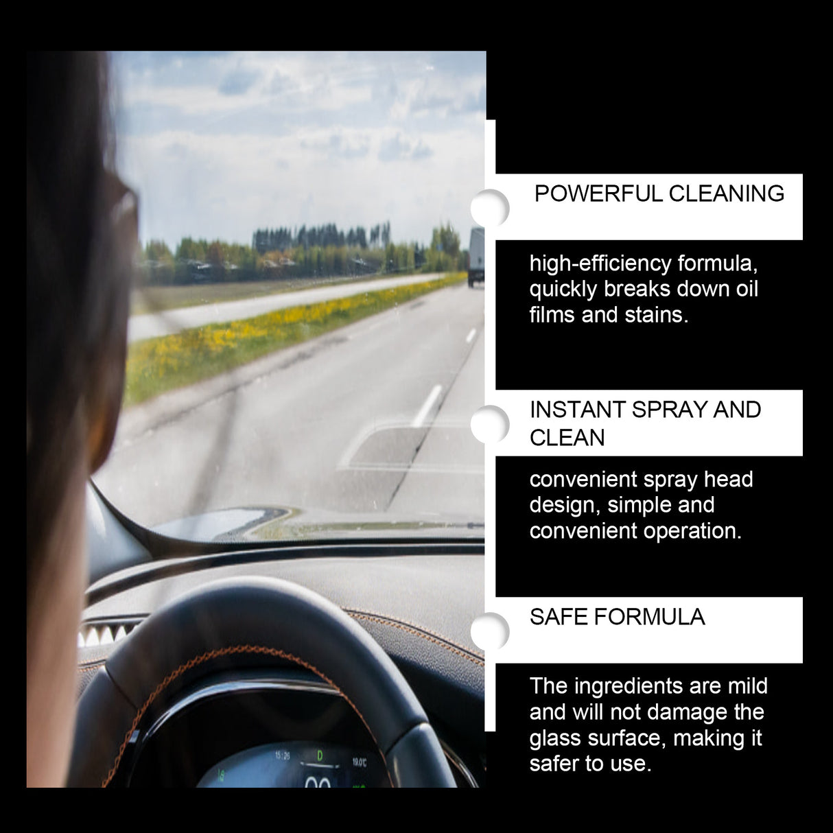 Multifunctional Glass Oil Film Foam Remover Removes Oil Film Glass Water From Front Windshield Cars - V.I.P Digital Presence
