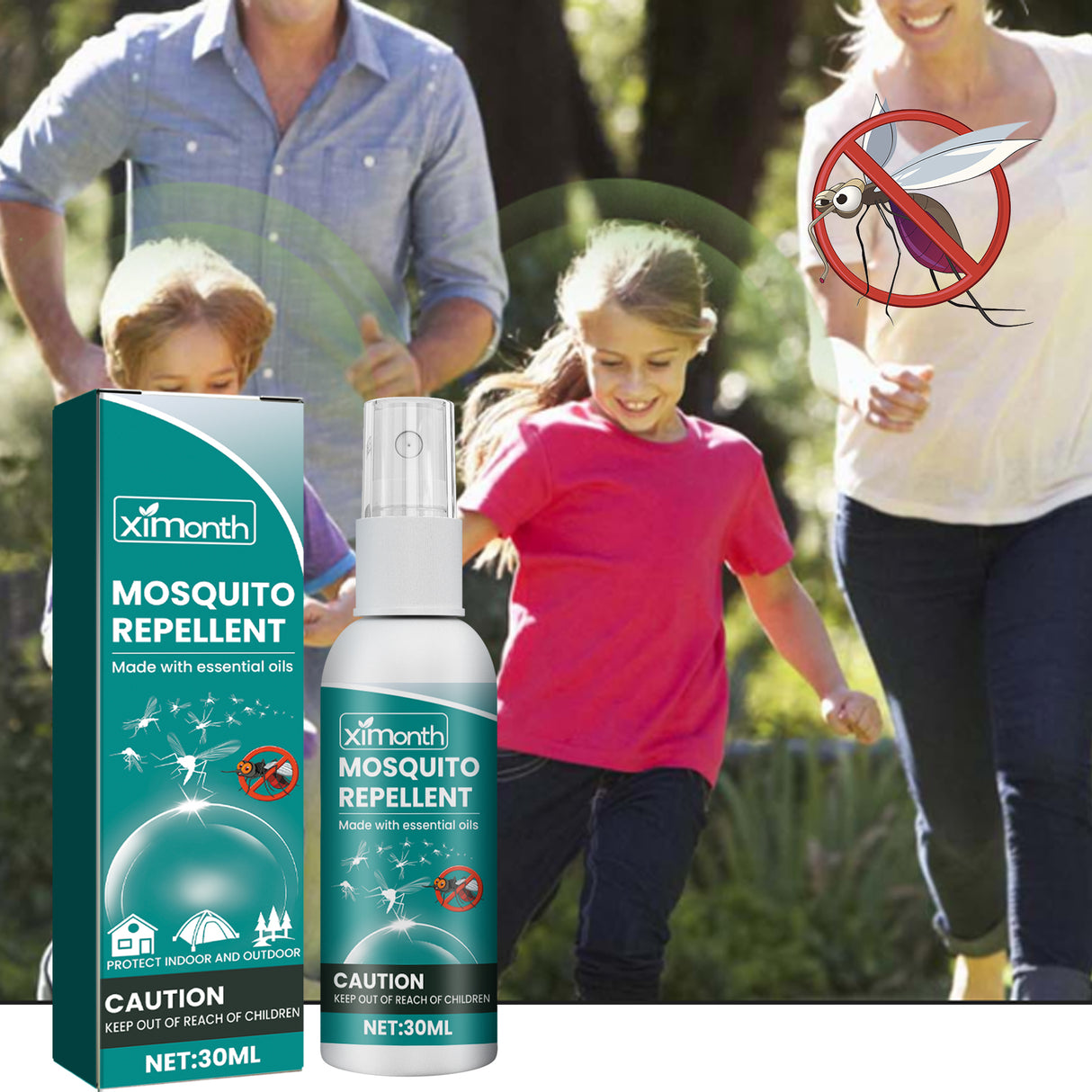 Mosquito Repellent For Outdoor And Indoor Mosquito Bites And Itchy Skin Relief Refreshing Portable Mosquito Repellent Spray - V.I.P Digital Presence