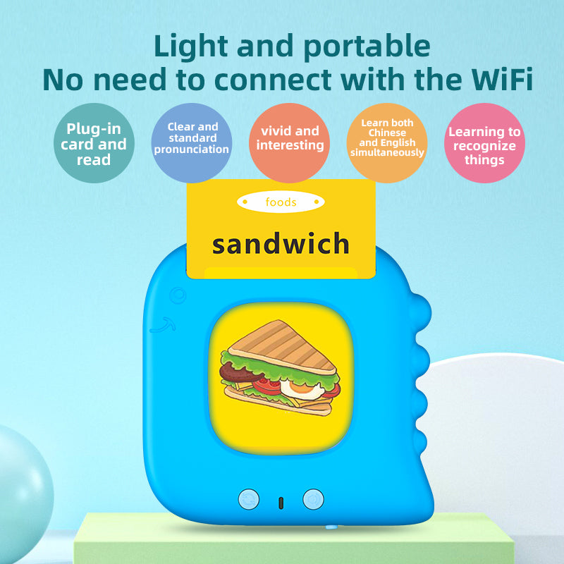 New Puzzle Enlightenment Card Early Education Children's Toys Enlightenment English Card Machine Learning Machine Audio Puzzle - V.I.P Digital Presence