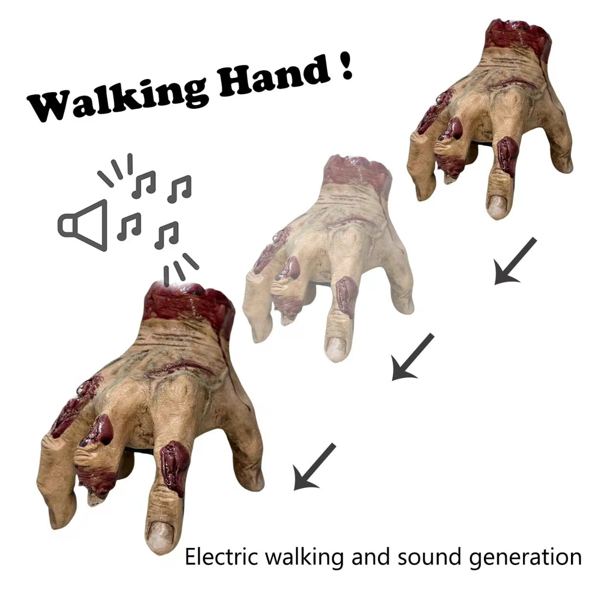Walking Scary Hand