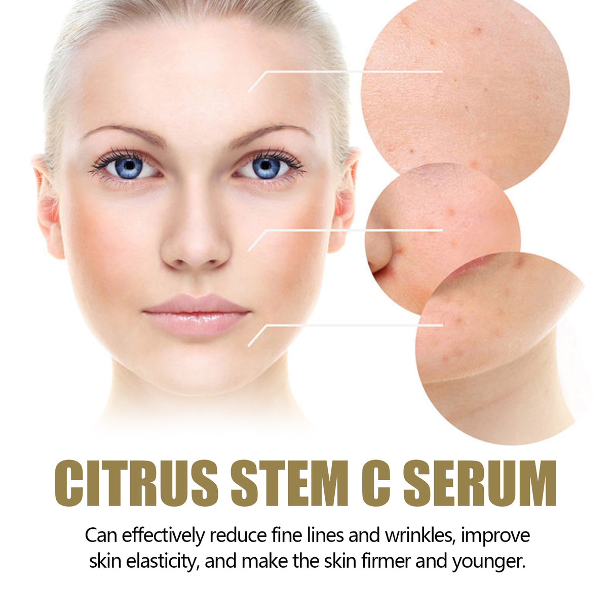 Citrus Stem C Serum, Reduce Wrinkles Improve Skin Elasticity Firming And Lifting Anti-Aging Serum - V.I.P Digital Presence