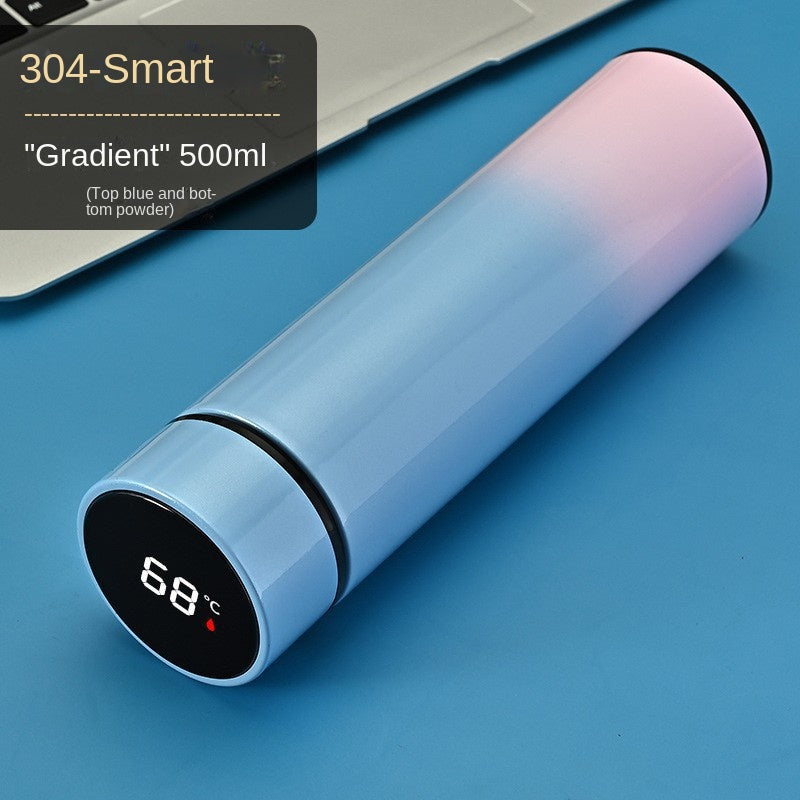 Smart Temperature Measurement Insulated Cup 304 Stainless Steel Water Cup Portable Home Cup Gift Cup Wholesale Engraving - V.I.P Digital Presence