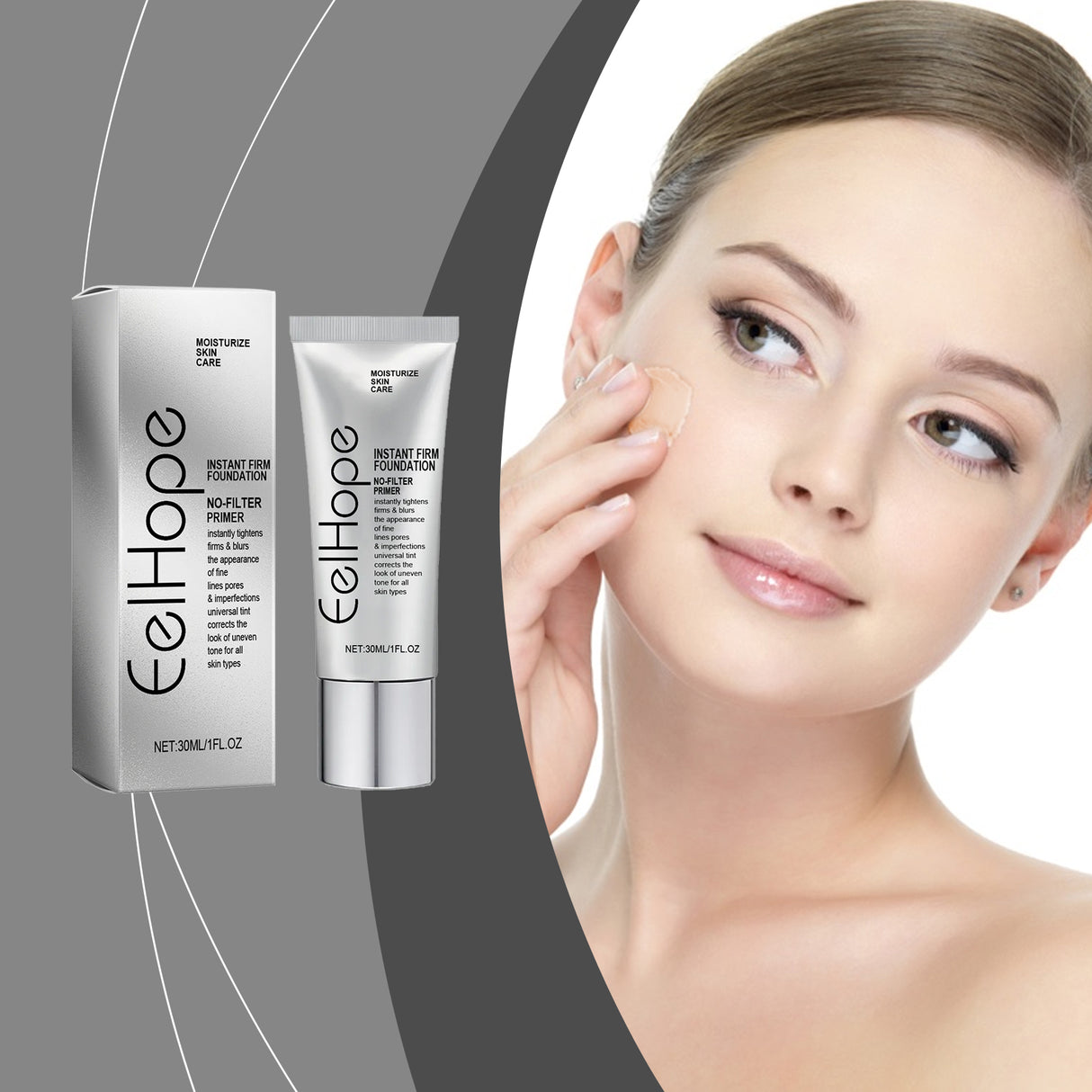 Moisture Concealer Foundation, Long-Lasting Moisturizing And Refreshing Moisturizing Light Skin Care Foundation - V.I.P Digital Presence