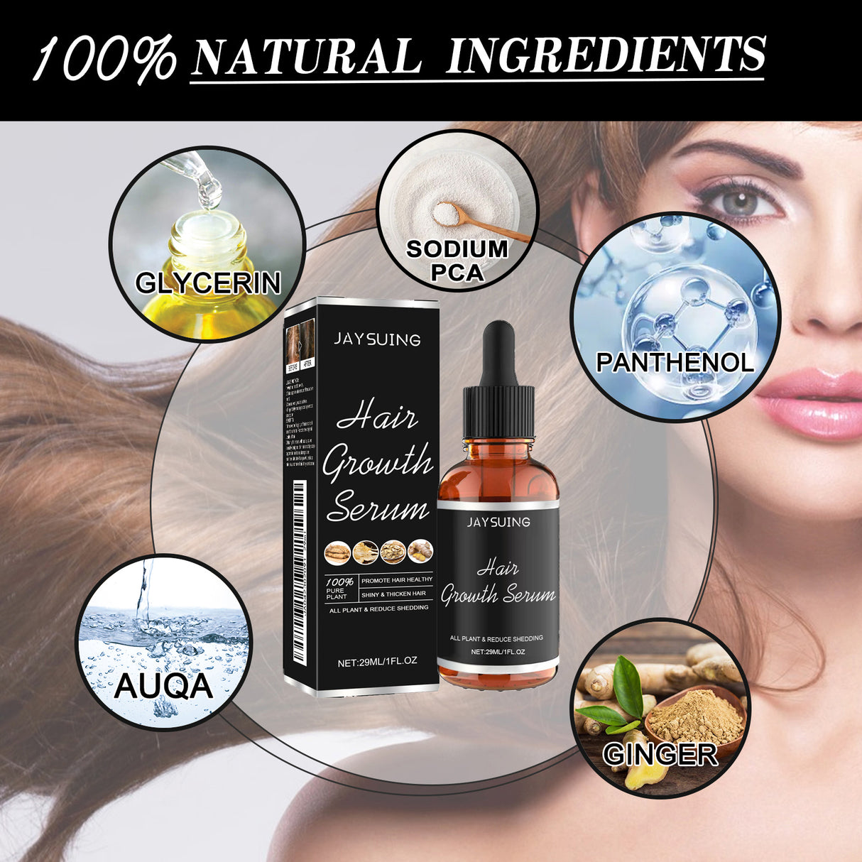 Hair Serum Gently Nourishes Scalp Massage For Gentle Hair Nourishing Essential Oil - V.I.P Digital Presence