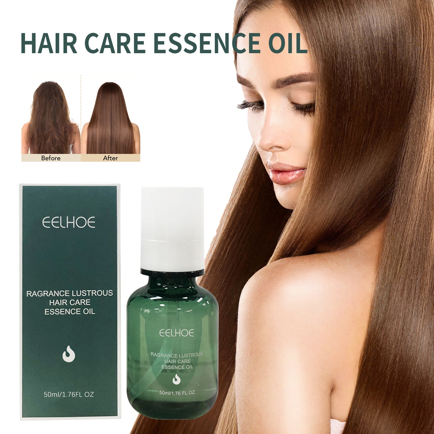 Hair Care Essential Oil, Repair Frizzy Split Ends Damaged Moisture Hair Soft And Strong Hair Care Essential Oil - V.I.P Digital Presence