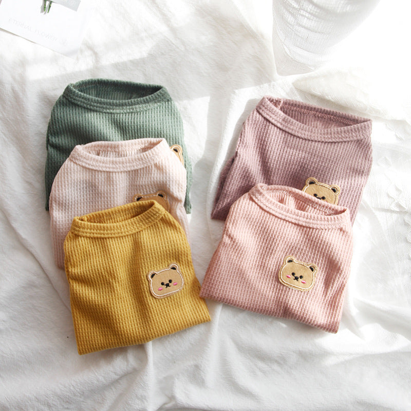 Thin Sleeveless Vest Small Dog Teddy Pomeranian Bears Pet Cat Dog Clothes - V.I.P Digital Presence