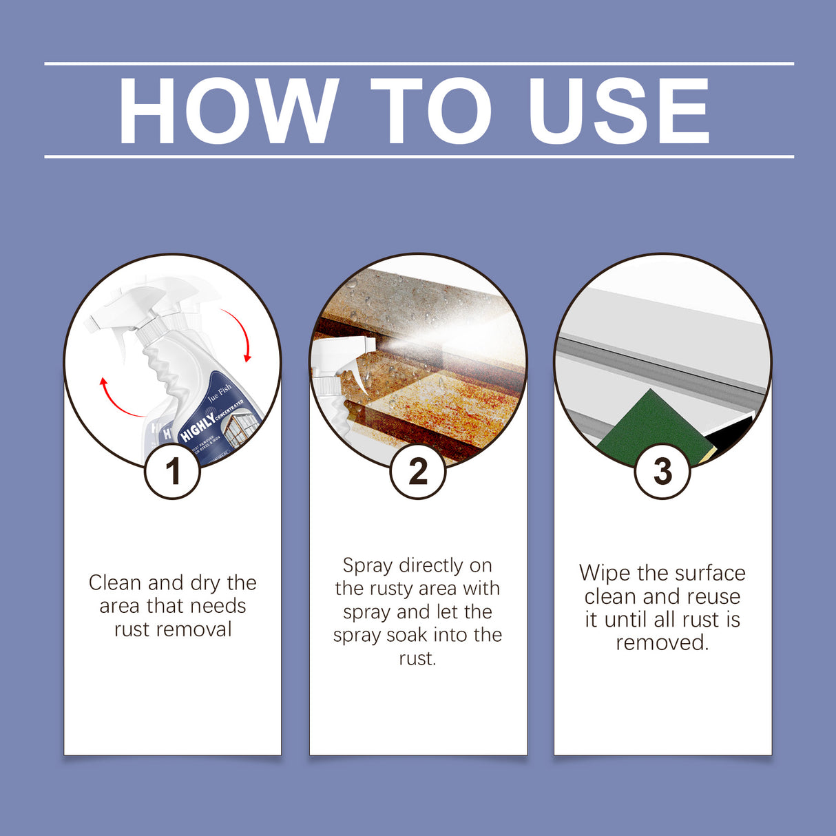 Steel Rust Remover Stainless Steel Rust Remover Cleaning Dish Sink Kitchen Utensils Cleaner - V.I.P Digital Presence