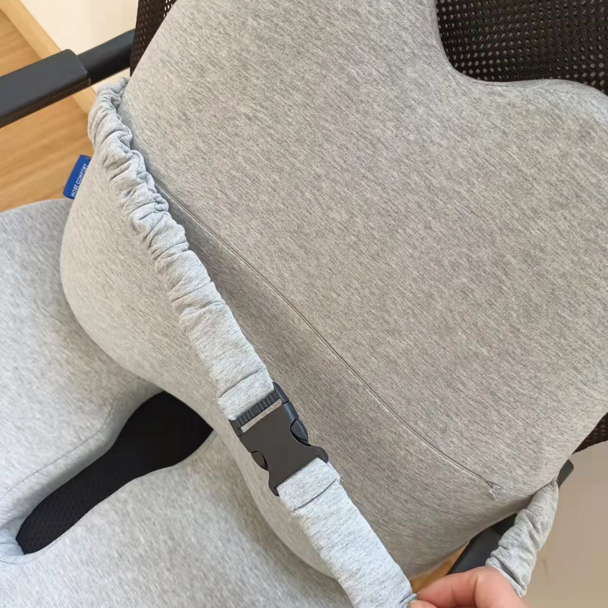 Lab Extra Dense Lumbar Pillow - Patented Ergonomic Multi-Region Firm Back Support for Lower Back Pain Relief - Lumbar Su - V.I.P Digital Presence