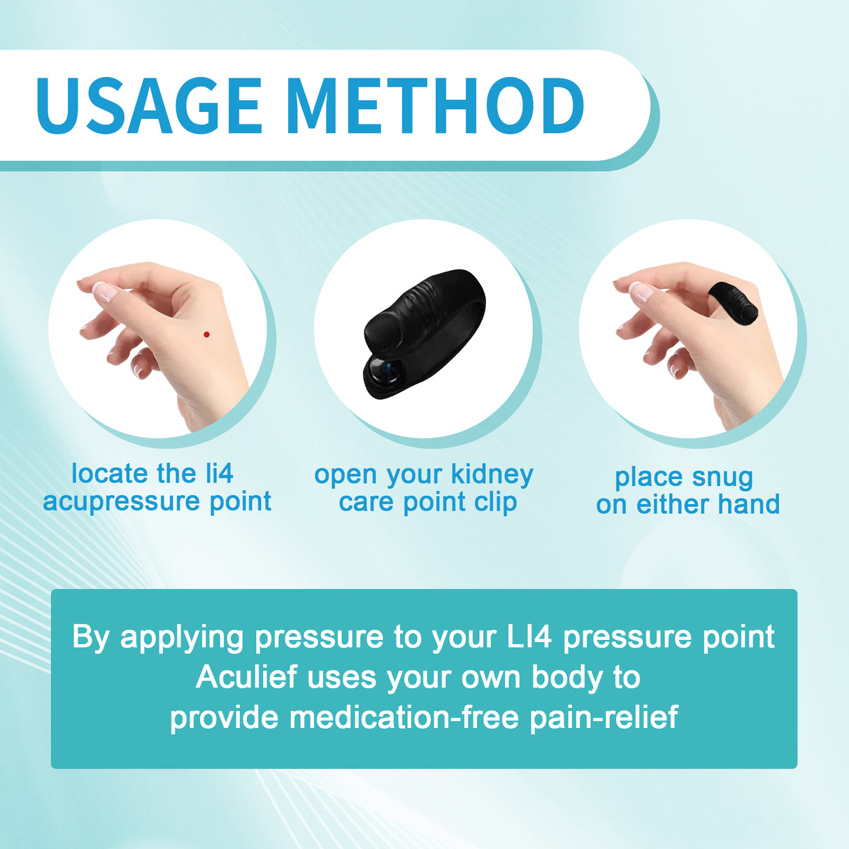 Body Care Clip Body Pain Acupressure Relief Clip - V.I.P Digital Presence