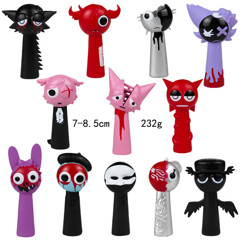 Rhythm Box Hand Office Boy Depler Simon Jevin Music Game Peripheral Model Ornament - V.I.P Digital Presence