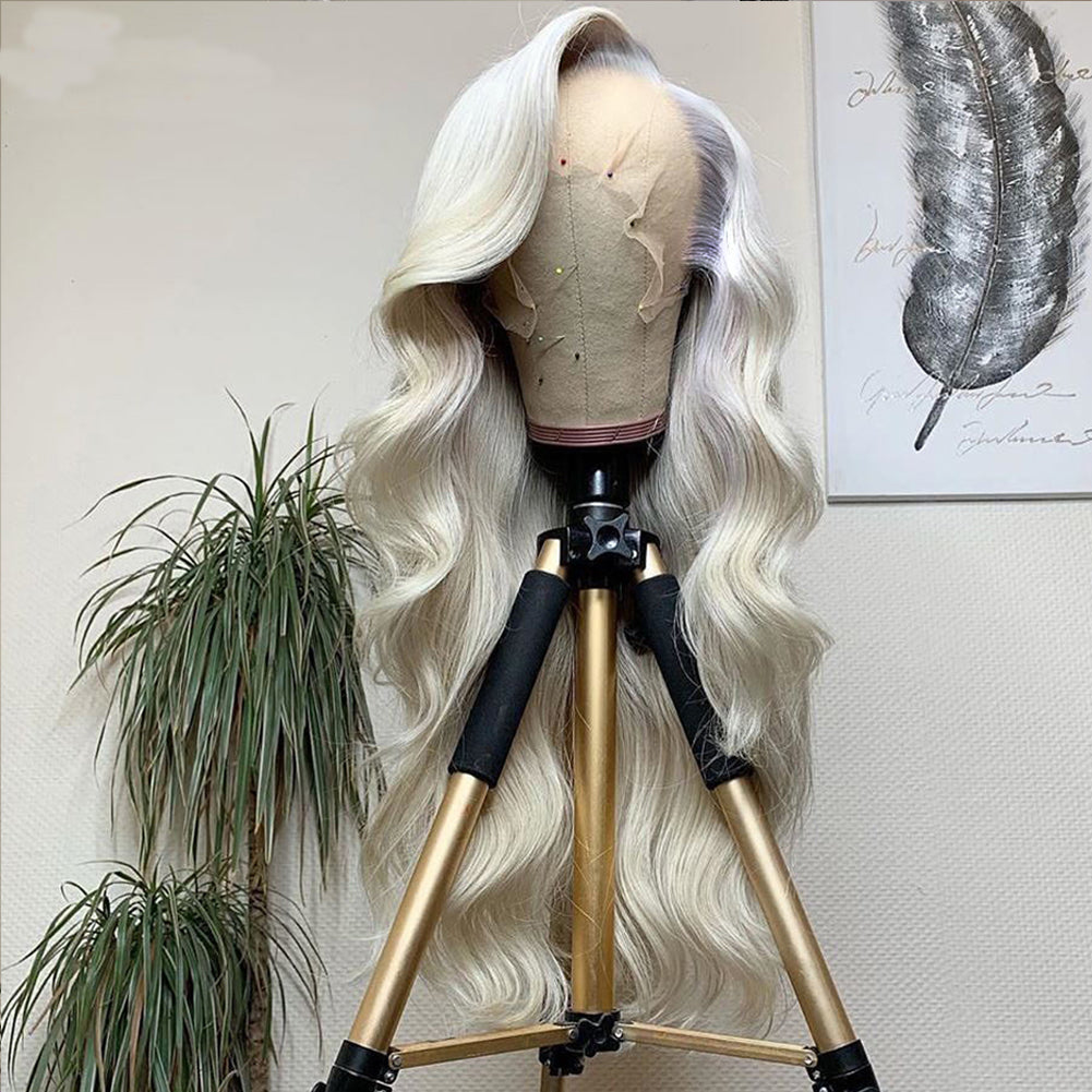 Synthetic Lace Front Wig Long Wavy Cosplay Wigs Heat Resistant Fiber Glueless Daily Wigs For Women - V.I.P Digital Presence