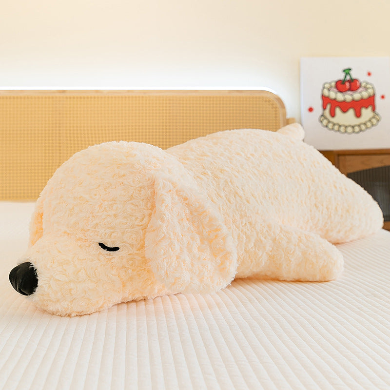 Poodle Doll Super Soft Long Pillow for Lying Dogs Bedside Pillow Doll - V.I.P Digital Presence