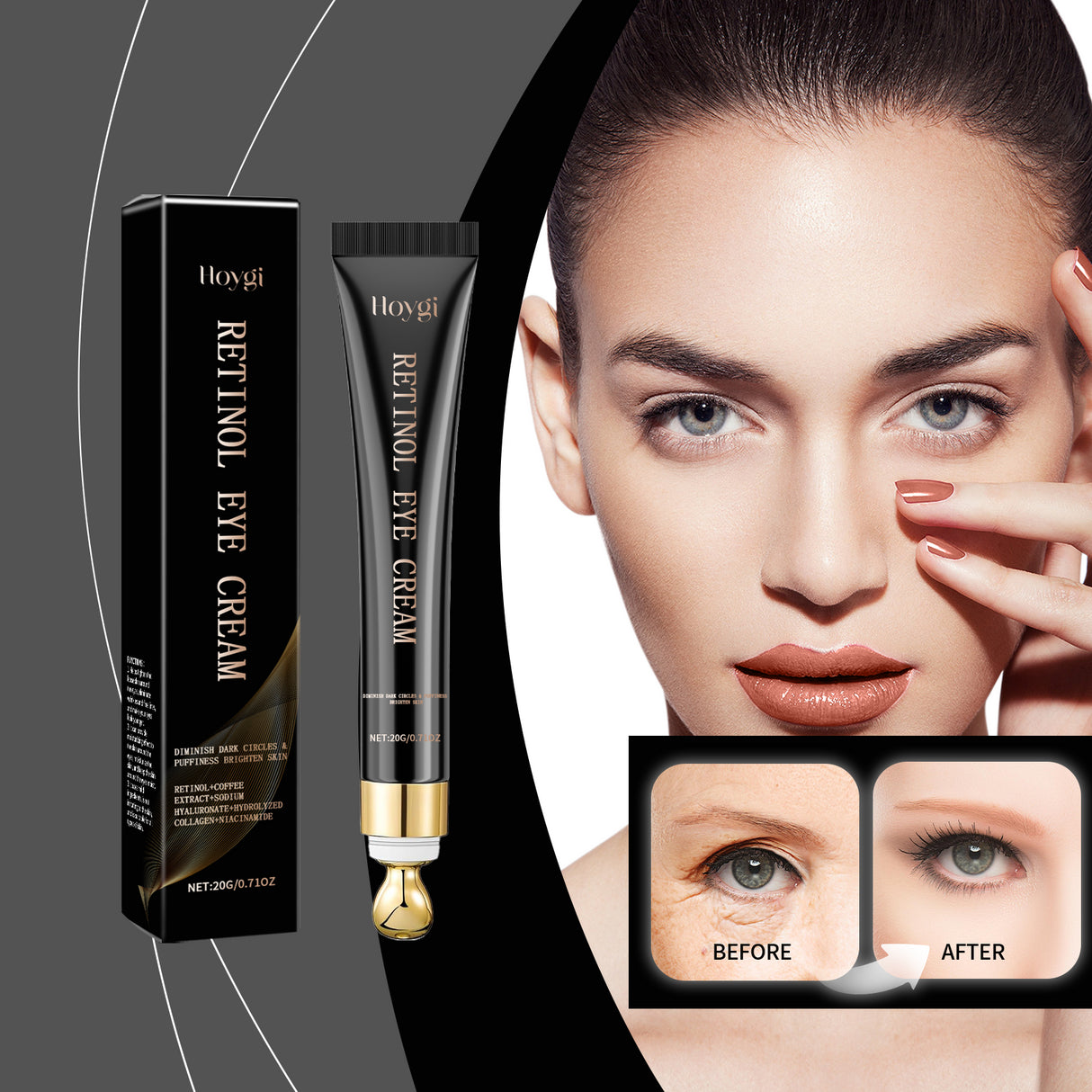 Firming Eye Cream Delicate, Moisturizing, Soft, Smoothing, Fine Lines Brightening, Mild And Repairing Eye Cream