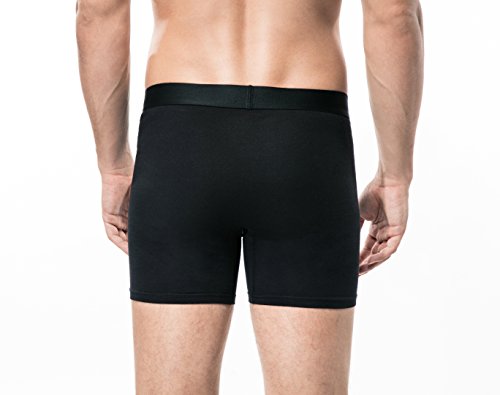 2 Pcs Boxer Brief L Black A387-003 - V.I.P Digital Presence