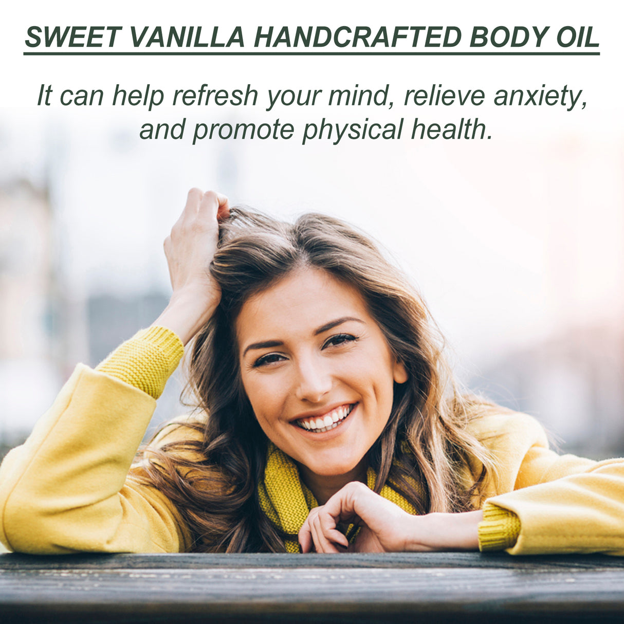 Sweet Vanilla Handcrafted Body Oil, Repair Skin Barrier To Relieve Dry Itchy Red Moist Hydrating Essence Oil
