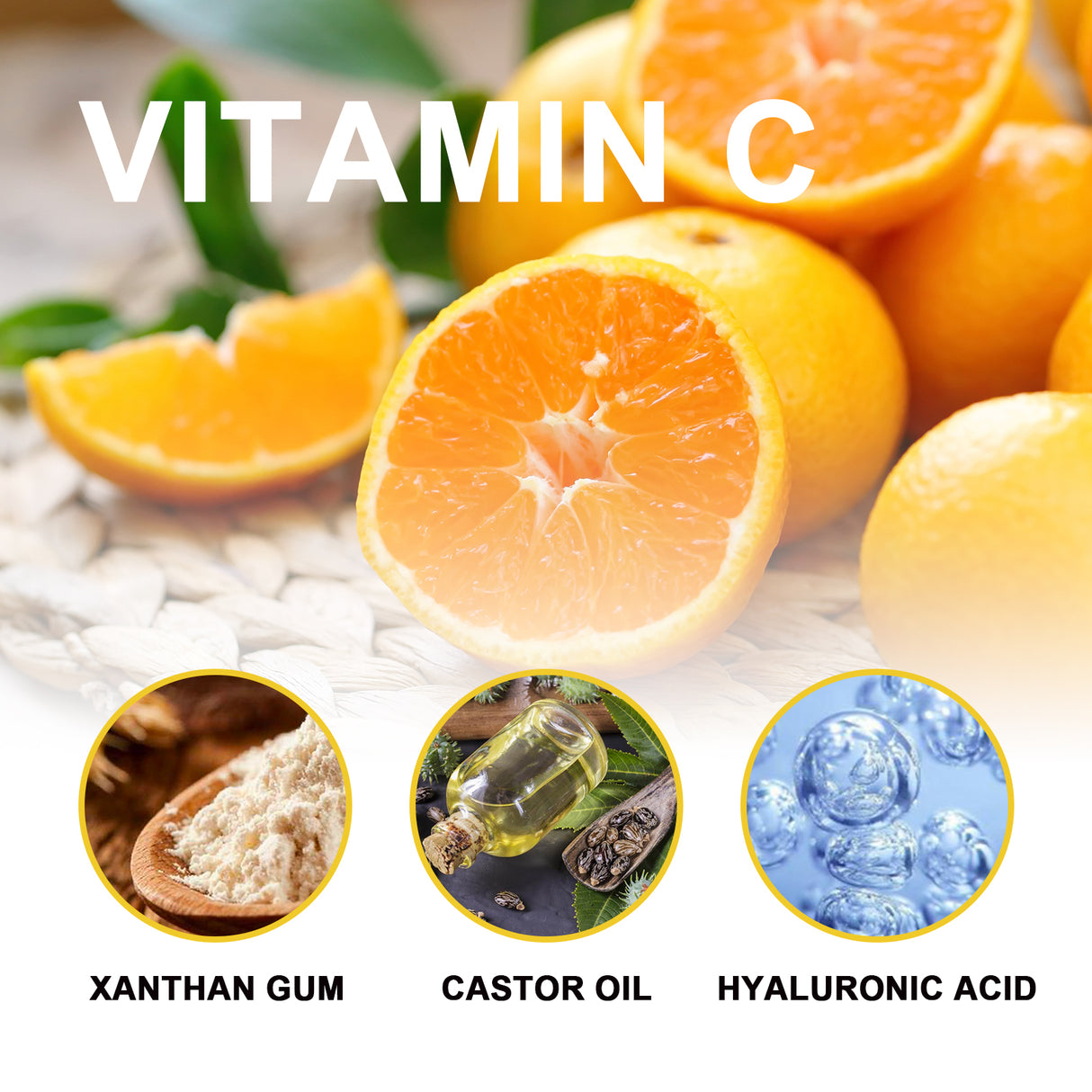 Vitamin C Face Essence For Reducing Fine Lines, Firming, Smoothing And Moisturizing Anti-Aging Skin Essence