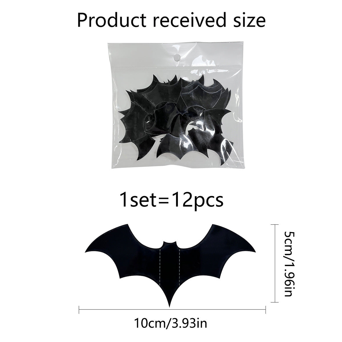 Halloween 3D Butterfly Bat Home Decor Wall Sticker 12 Pack Butterfly Sticker Wall Sticker - V.I.P Digital Presence