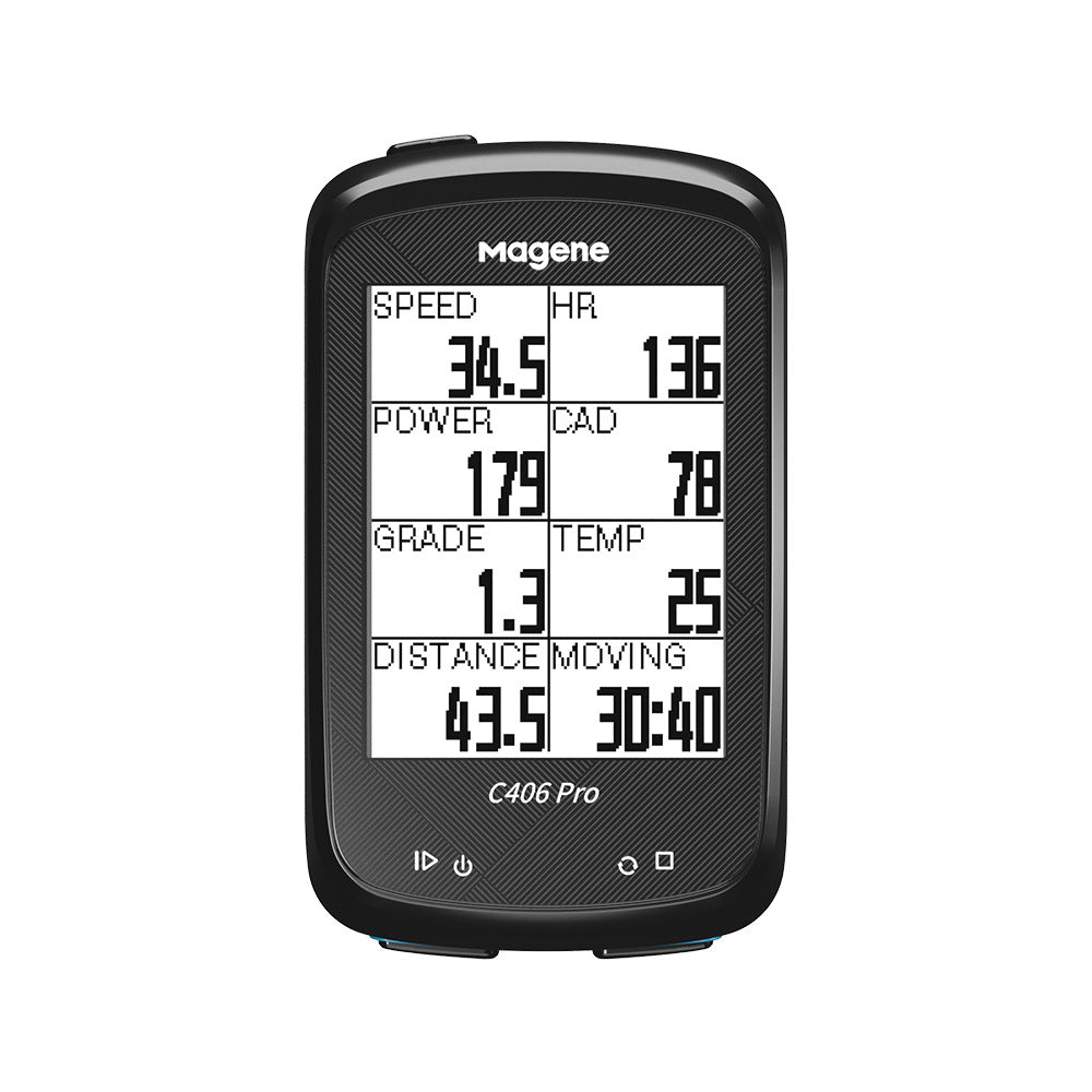 Magene Mckin C406pro Bicycle Wireless Smart Stopwatch English Version GPS Speed Monitoring Riding ANT+ - V.I.P Digital Presence