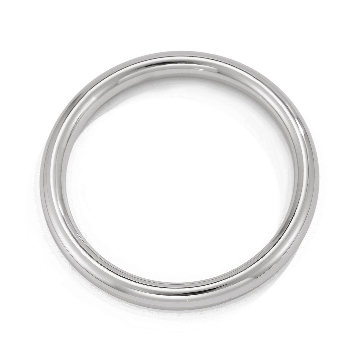 Design sense: Geometric square smooth circular ring bracelet, niche hollow alloy bracelet - V.I.P Digital Presence