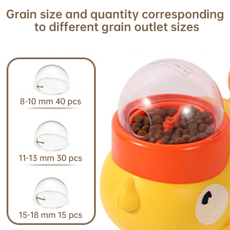 Intelligent Cartoon Dog Automatic Feeder: Large Capacity, Anti - slip, Doubles as Toy & Feeding Utensil - V.I.P Digital Presence