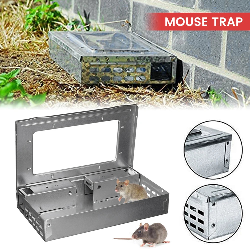 High Sensitive continuous & Effective & Reusable Rat mice mouse Trap Cage for Continuous Catching/ Pest Control
