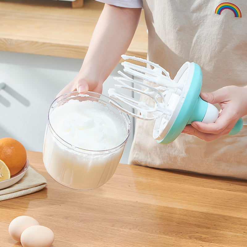 Household Baking Tools Cake Cream Beater Stirring Rod Egg White Foaming Machine Semi-Automatic Hand Operated Egg Beater - V.I.P Digital Presence