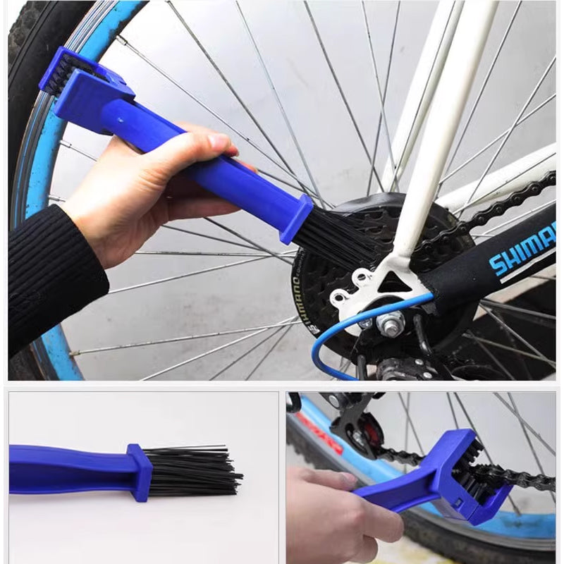 Cleaning Brush, Ideal for motorcycle & bicycle chain and electric car flywheel maintenance, a practical bike accessory. - V.I.P Digital Presence