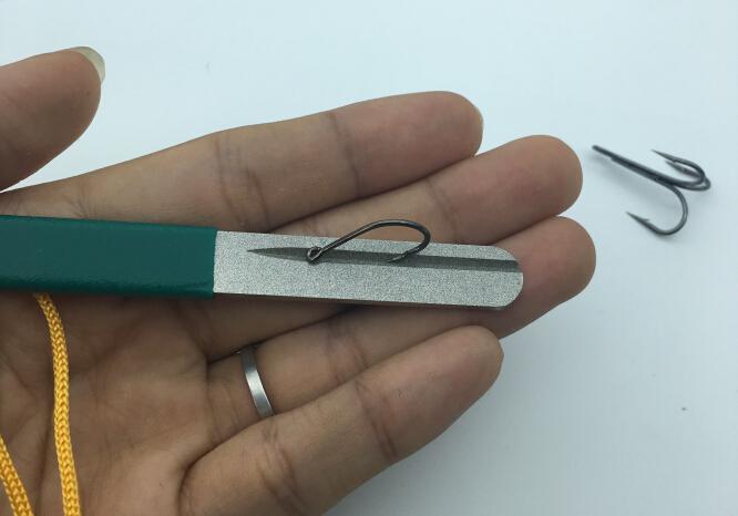 Rompin Fishing Hook Hone Sharpener Diamond for treble Fishing Hook - V.I.P Digital Presence