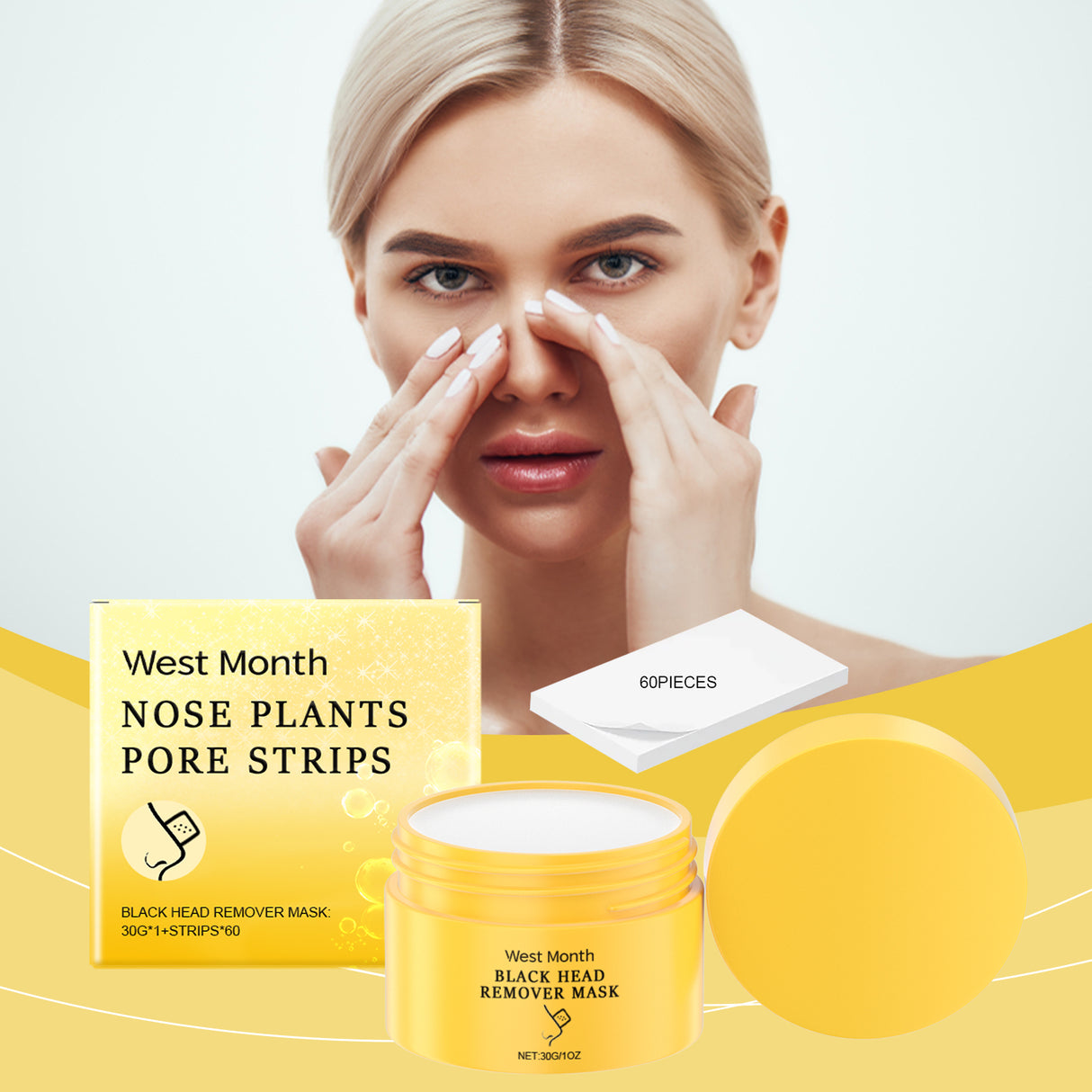 Blackhead Cleansing Nose Mask Gentle Oil Control Cleansing Nose Mask For Blackheads And Acne - V.I.P Digital Presence