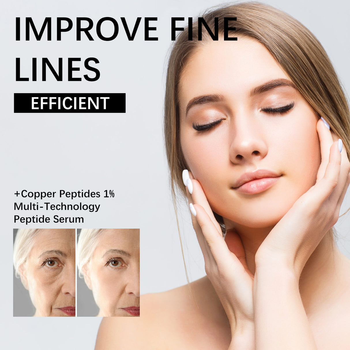 Polypeptide Facial Serum, Deep Moisturizing And Repairing Barrier Skin Anti-Wrinkle, Firming And Smoothing Fine Lines Essence - V.I.P Digital Presence