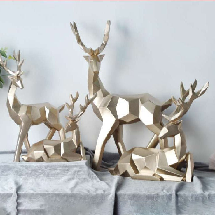 Home Fortune Deer Resin Decoration Home Decoration Living Room Decoration - V.I.P Digital Presence