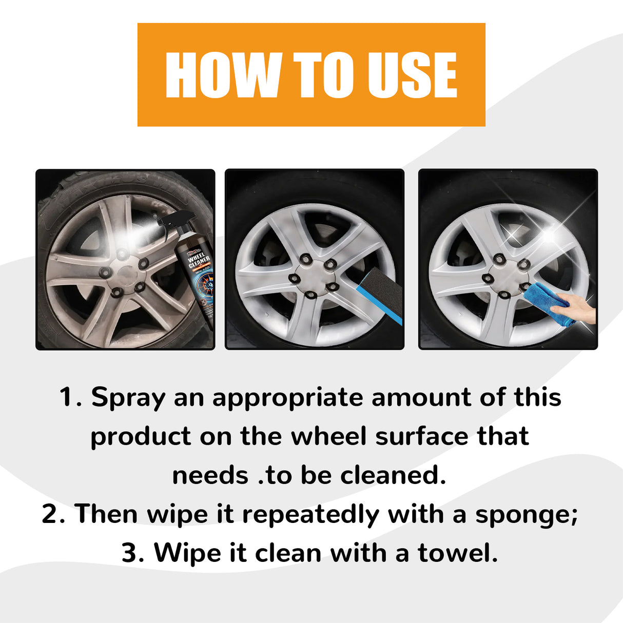 Wheel Cleaner, The Tire Wheel Polishing Dirt Clean Renovation Lighten The Maintenance Kit - V.I.P Digital Presence