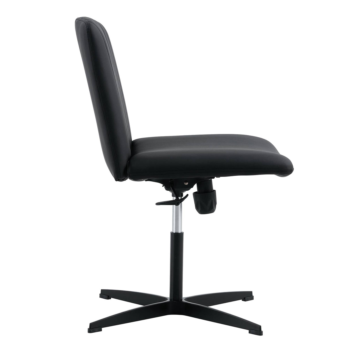 Black High Grade Pu Material. Home Computer Chair Office Chair Adjustable 360 ° Swivel Cushion Chair - V.I.P Digital Presence