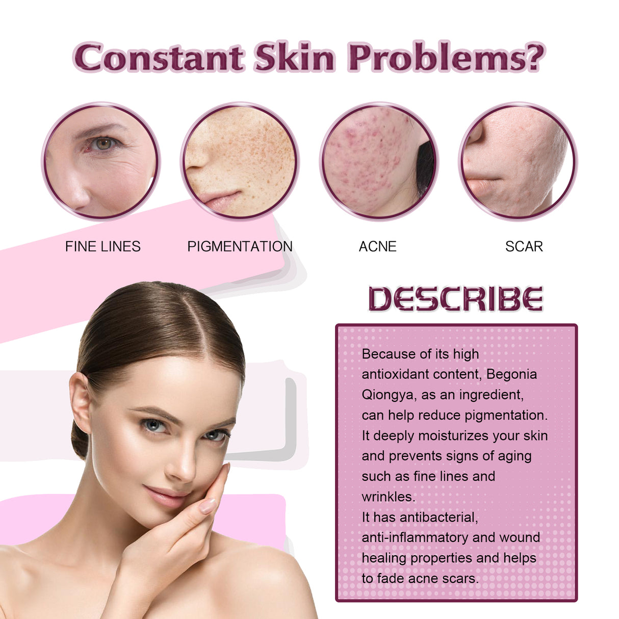 Tamanu Facial Oil, Relieves Acne Marks Fine Lines Moisturizes and Firms Skin Essential Oil - V.I.P Digital Presence