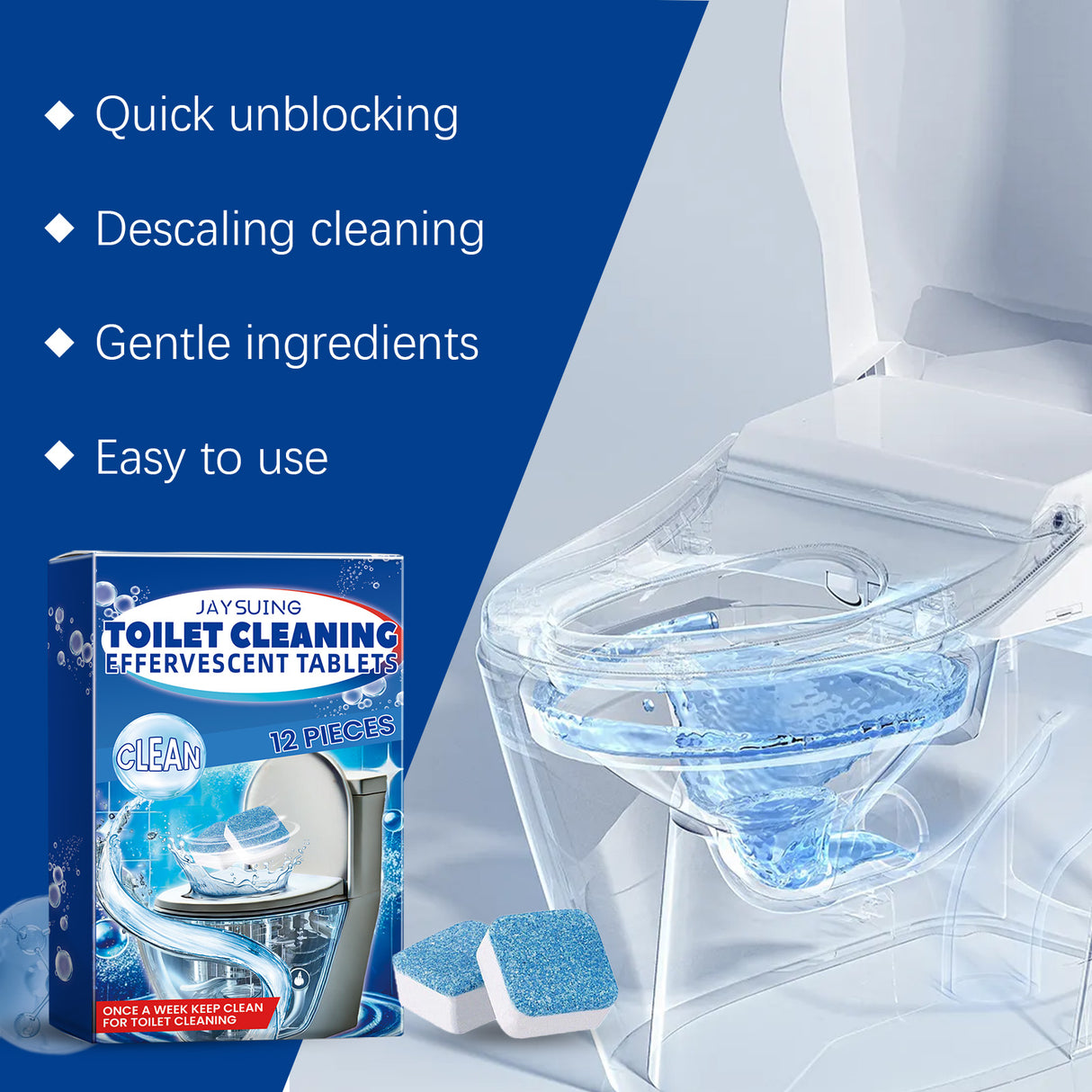 Toilet Cleaning Tablets Fragrance Cleaning Products Toilet Cleaning Toilet Dirt And Odor Removal - V.I.P Digital Presence