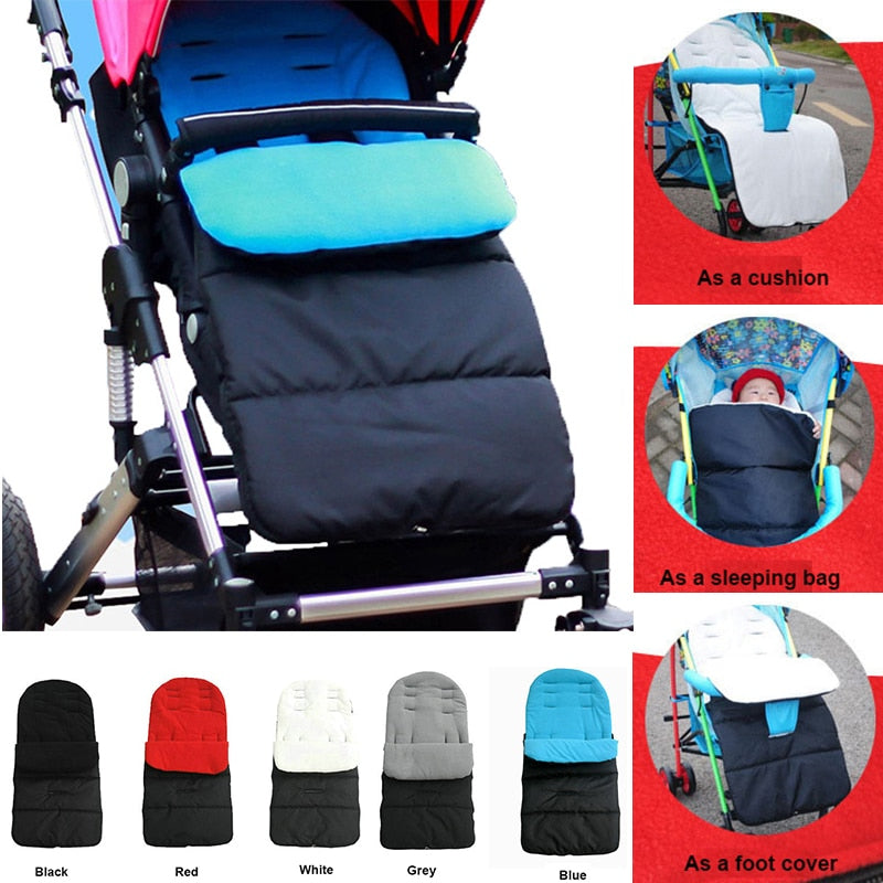 1PC Waterproof Baby Stroller Sleeping Bag Autumn for Baby Winter Warm Pushchair Newborn Sack