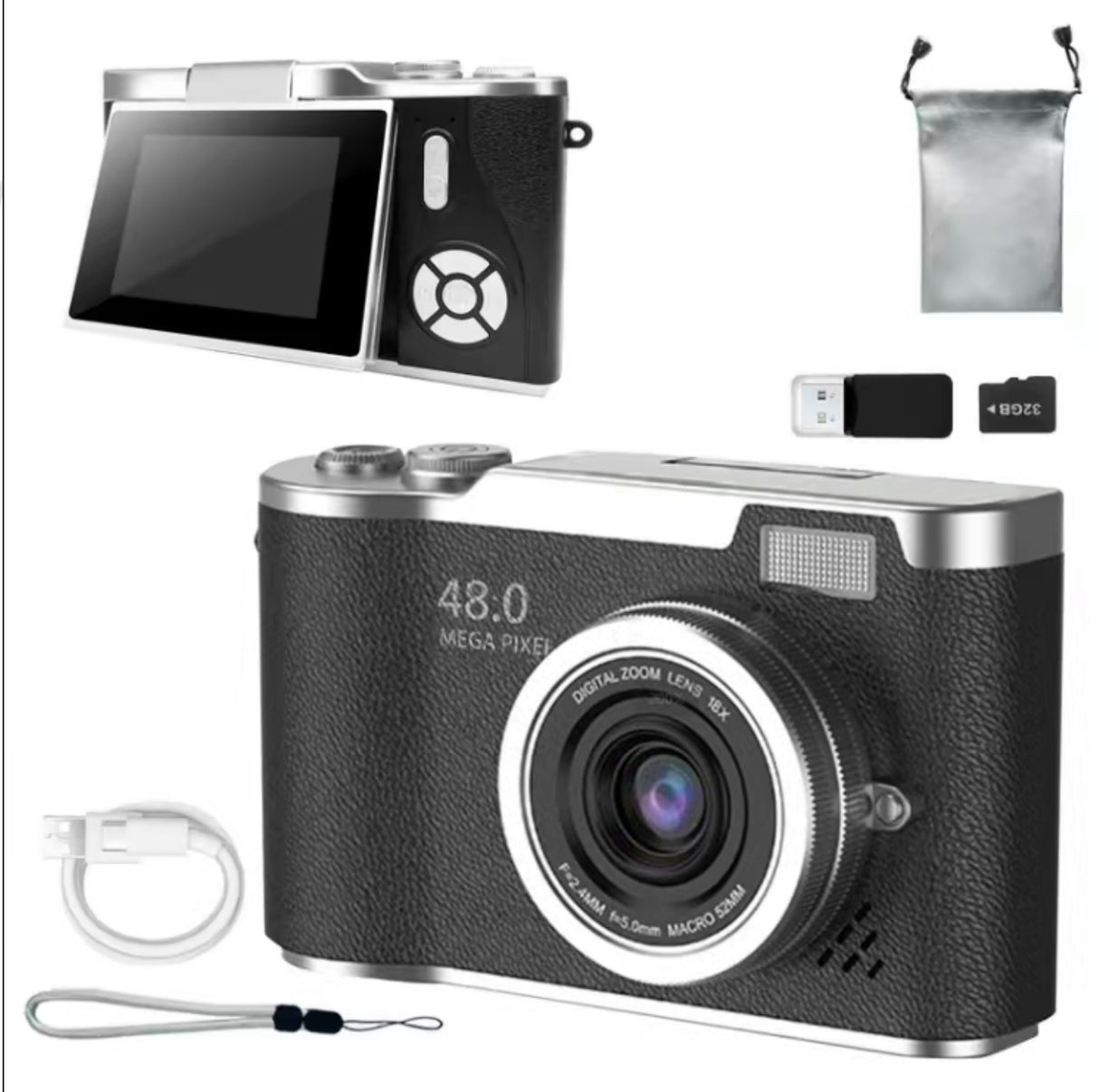 VlogSnap 1080P Camera