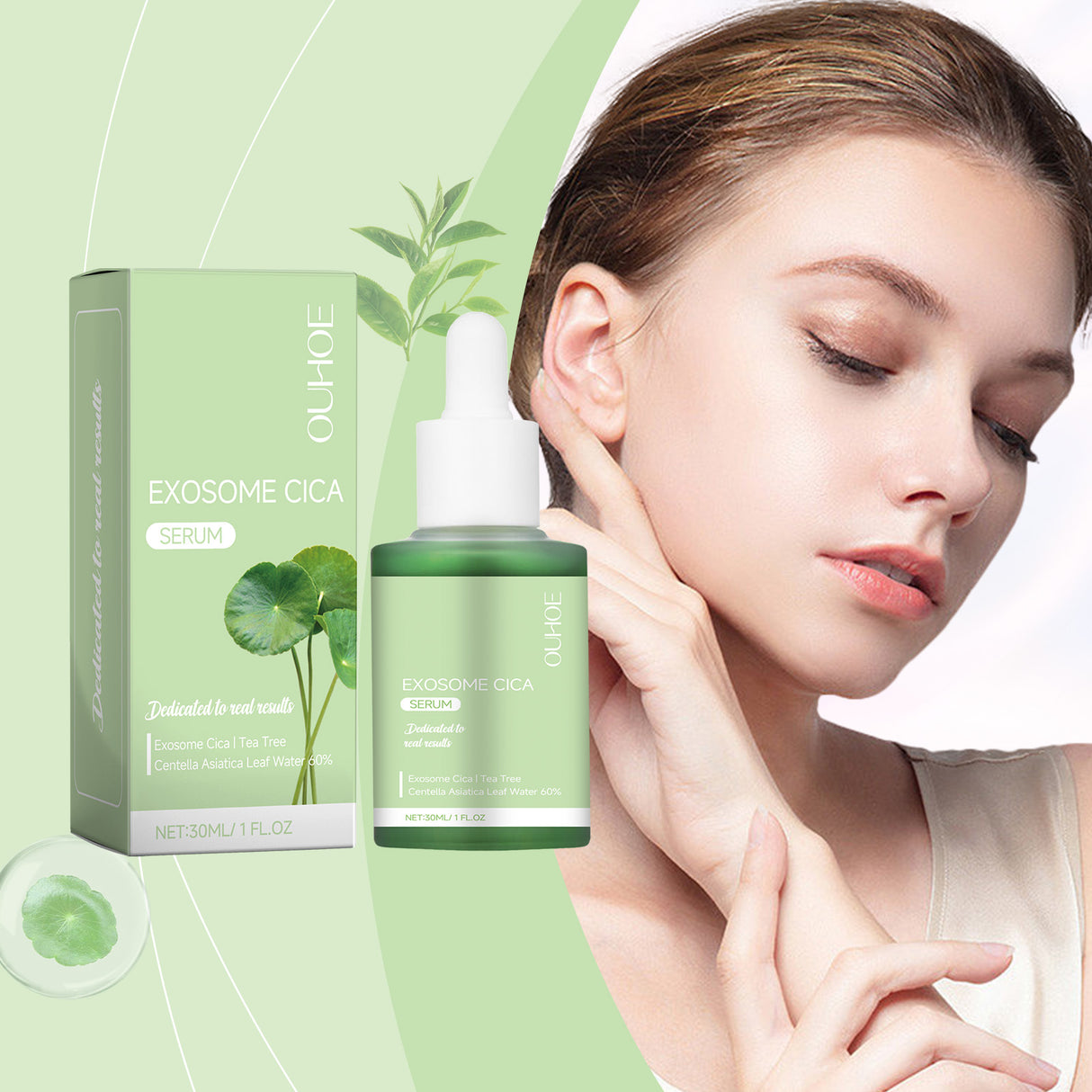 Facial Essence Moisturizes And Nourishes The Face, Repairs The Skin And Improves The Elasticity And Hydration Of The Skin